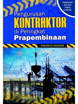cover image of Pengurusan Kontraktor di Peringkat PraPembinaan